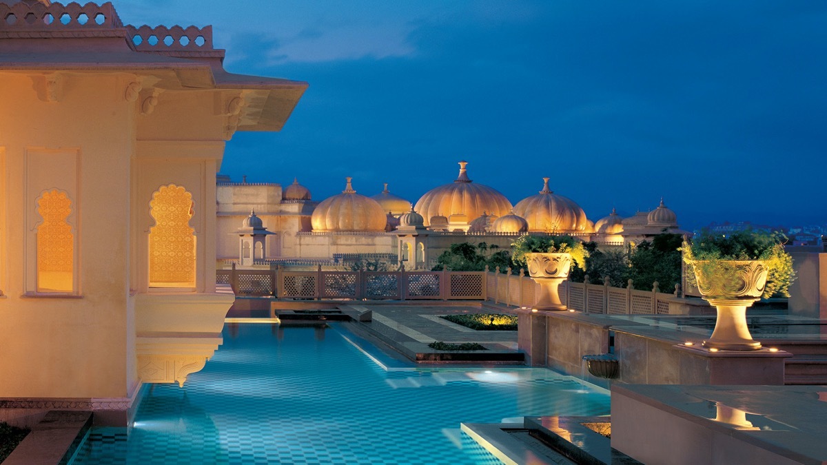 the Oberoi Udaivilas