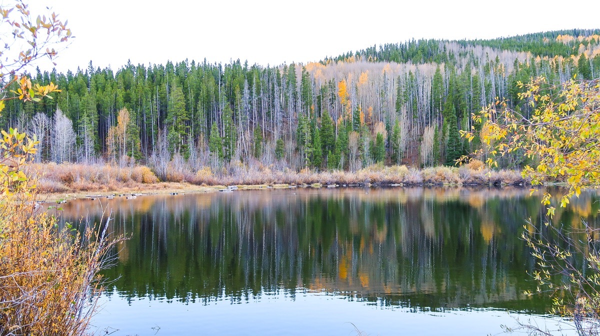 rainbow lake in colorado