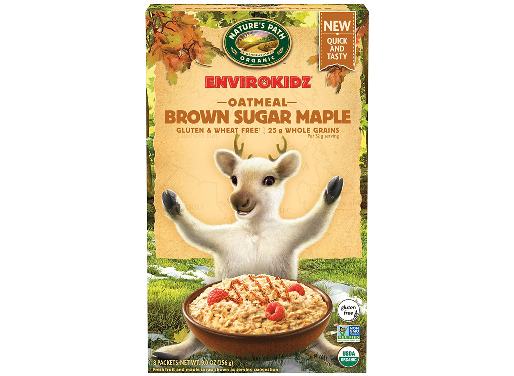 Natures Path envirokidz brown sugar maple oatmeal