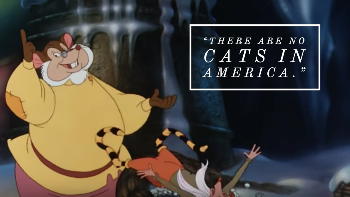 An American Tail movie quote