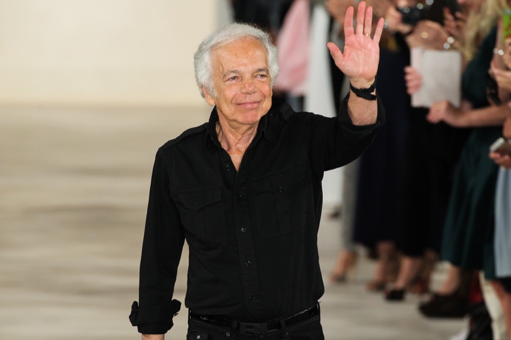 ralph lauren waves on runway