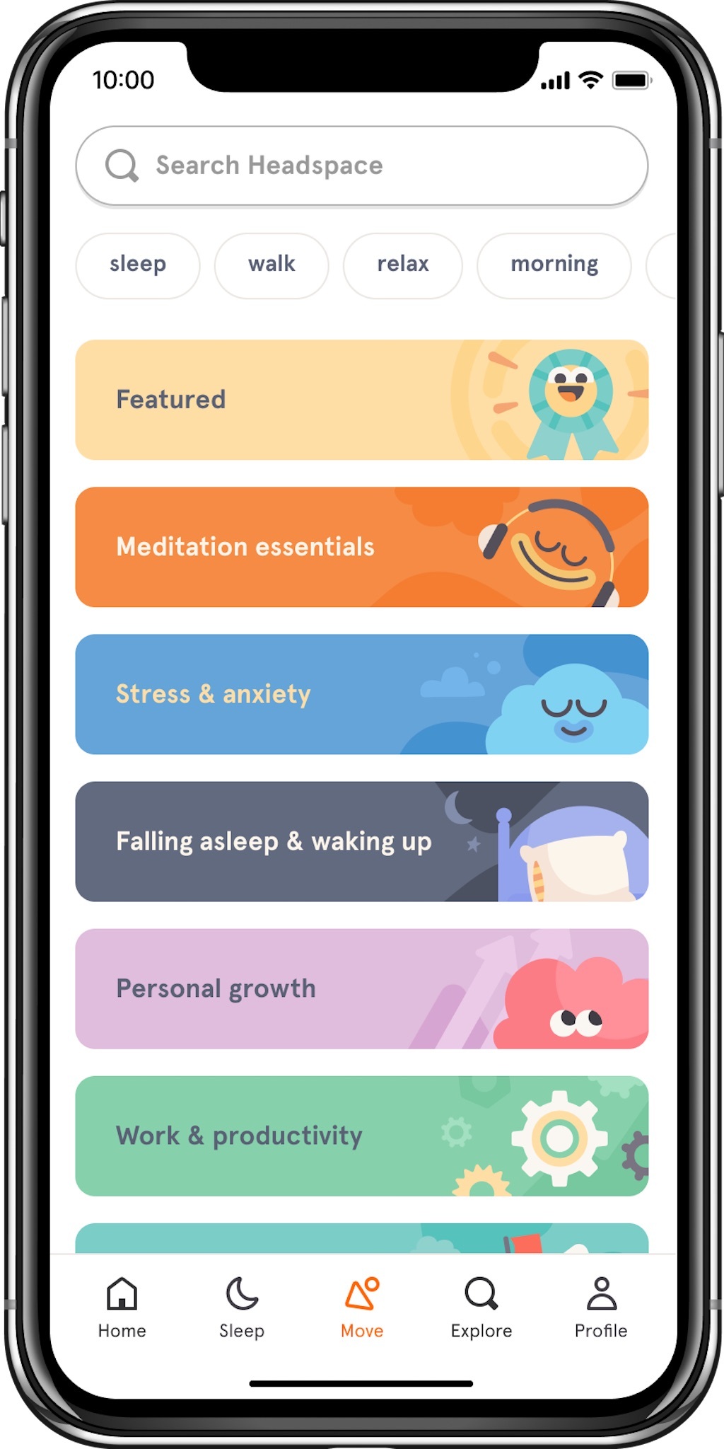 headspace app anxiety