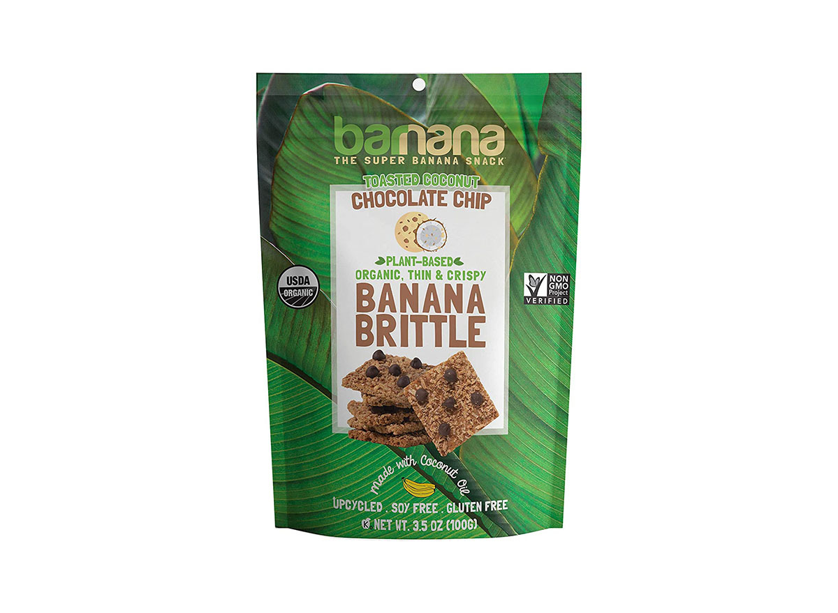 barnana toasted coconut chocolate chip crunchy banana brittle