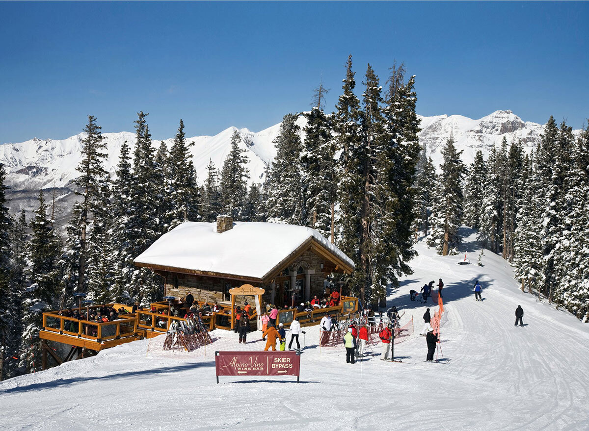 alpino vino restaurant in colorado mountains