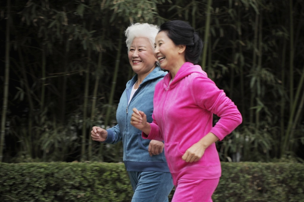 Older Women Walking {Weight Loss Secrets}