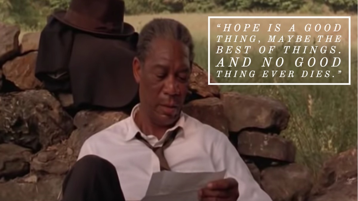 Shawshank Redemption movie quote