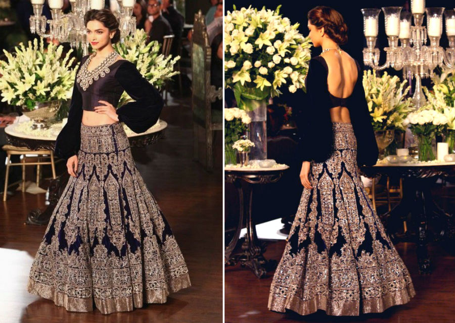 Deepika Padukone Manish Malhotra Look | HerBeauty 