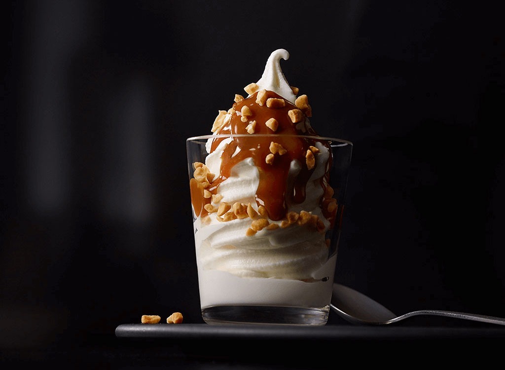 mcdonalds caramel sundae