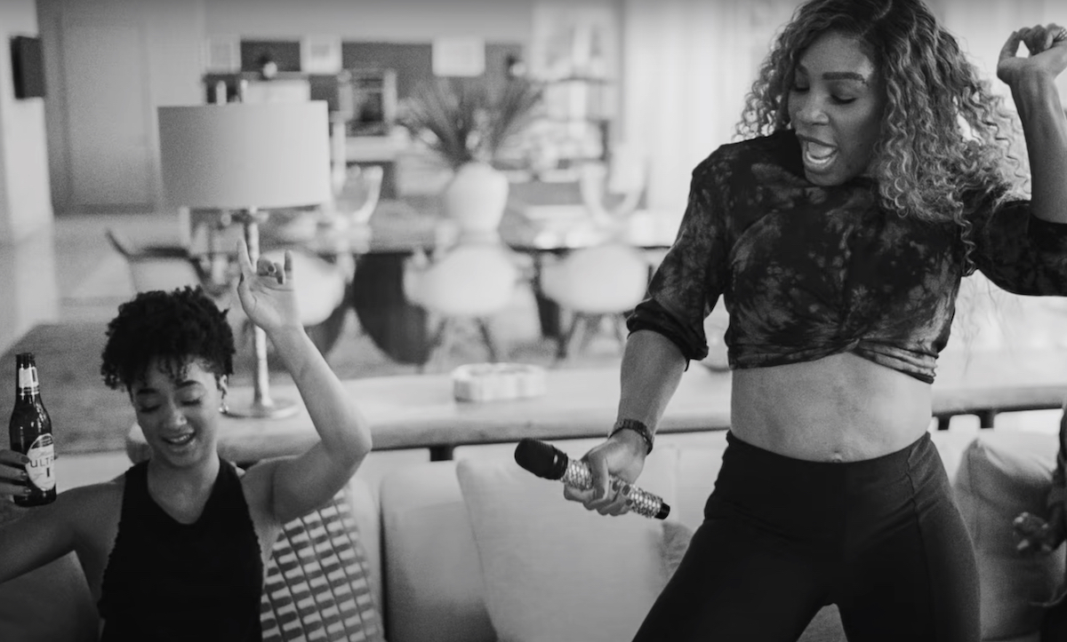 Serena Williams Michelob ad