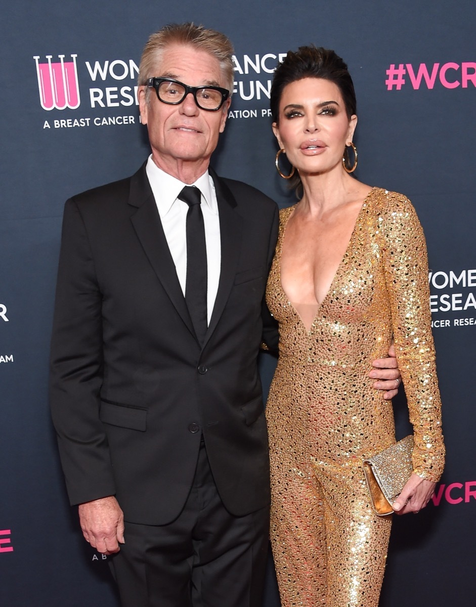 Harry Hamlin and Lisa Rinna in 2023