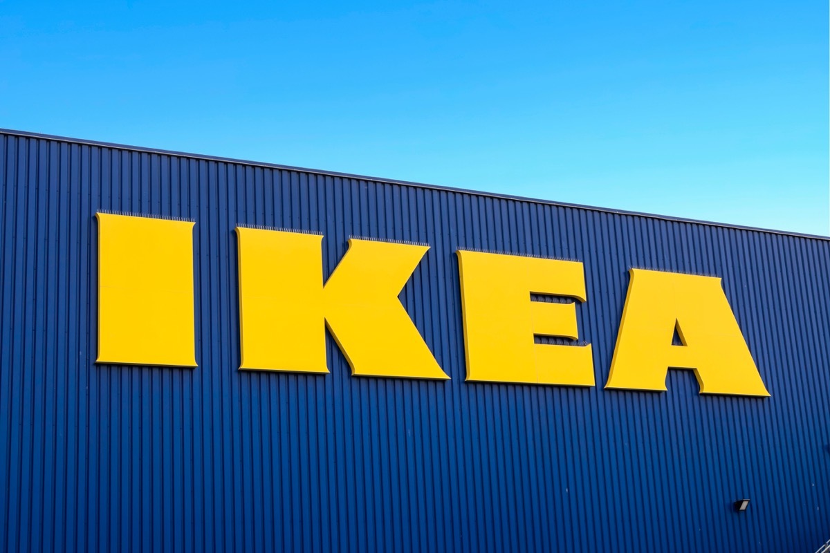 big ikea sign