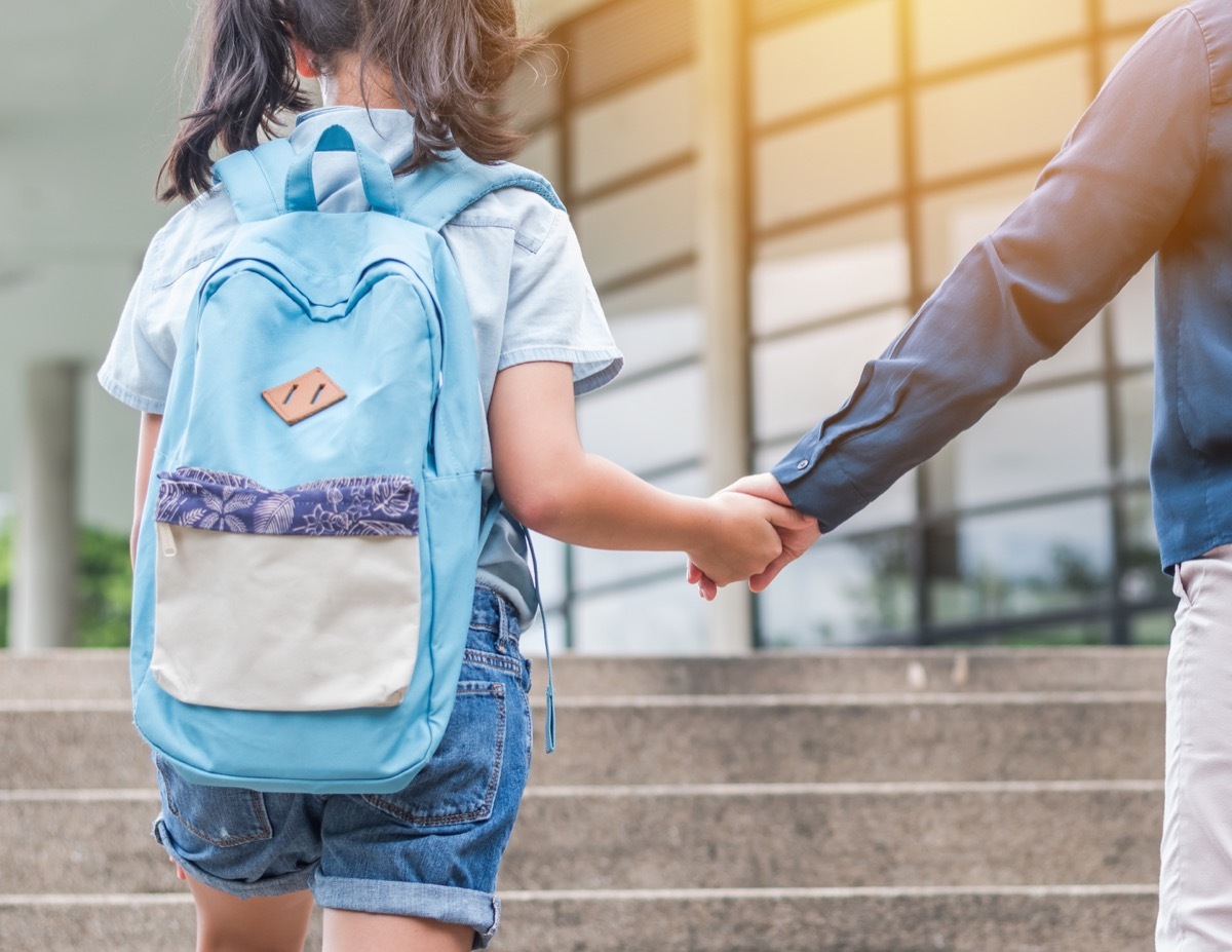 Child Carrying a Heavy Backpack Childhood Habits that Affect Health