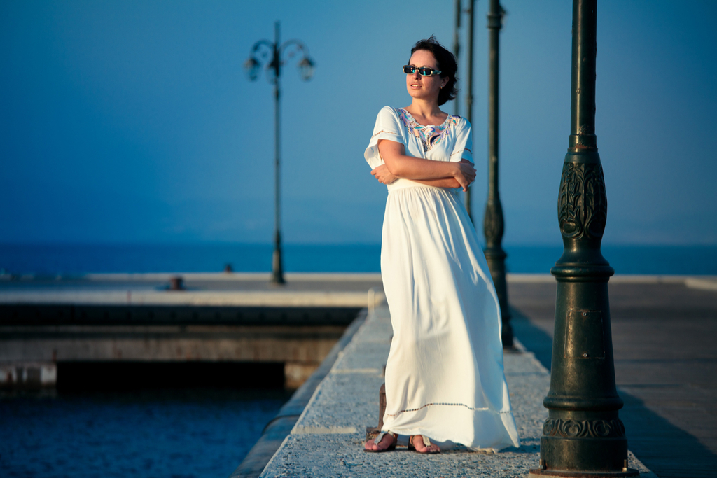 Woman Wearing Maxidress Clothing Choices Making You Look Older