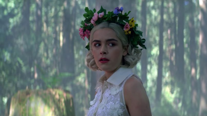 kiernan shipka on chilling adventures of sabrina