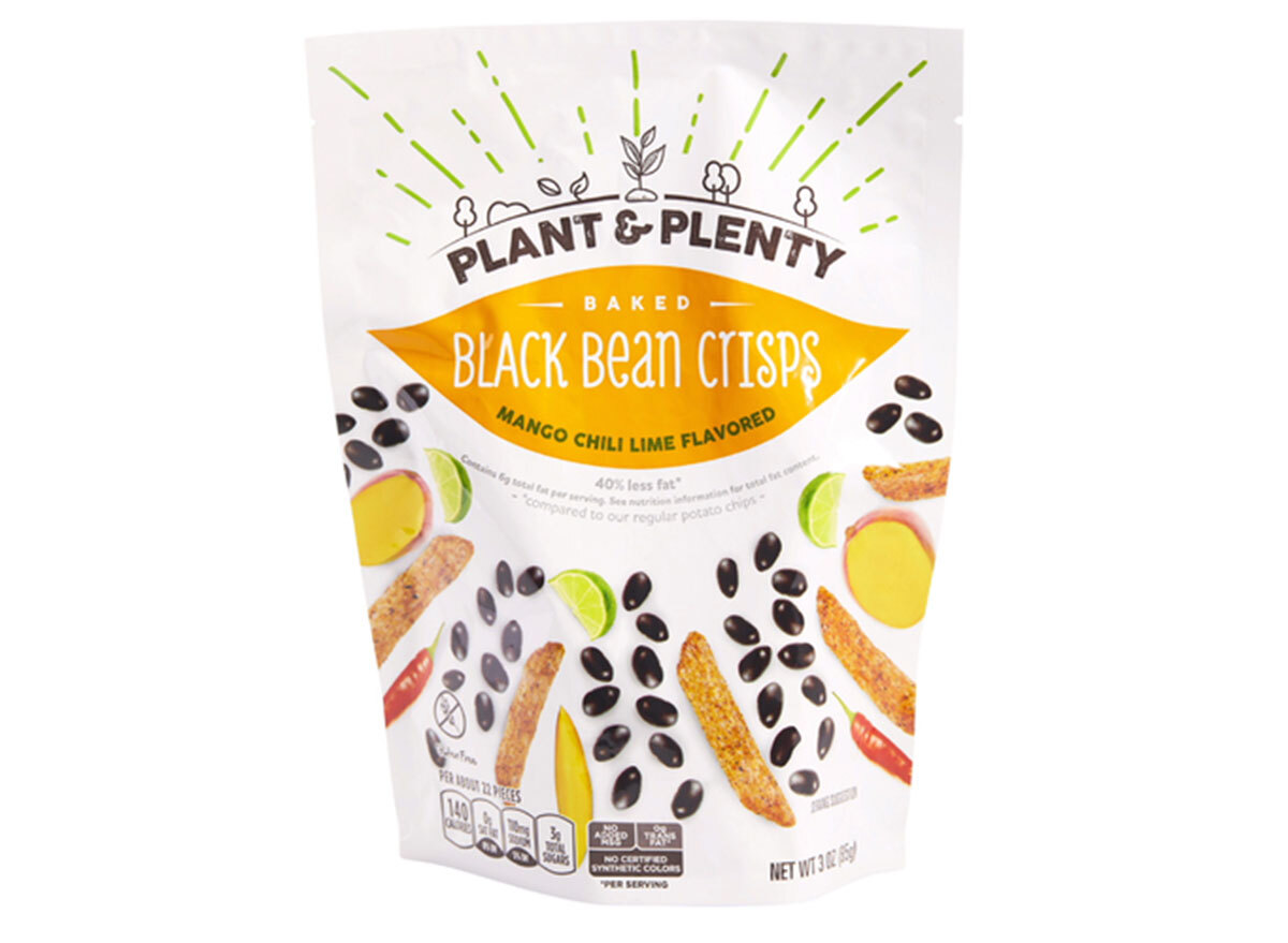 lidl black bean crisps