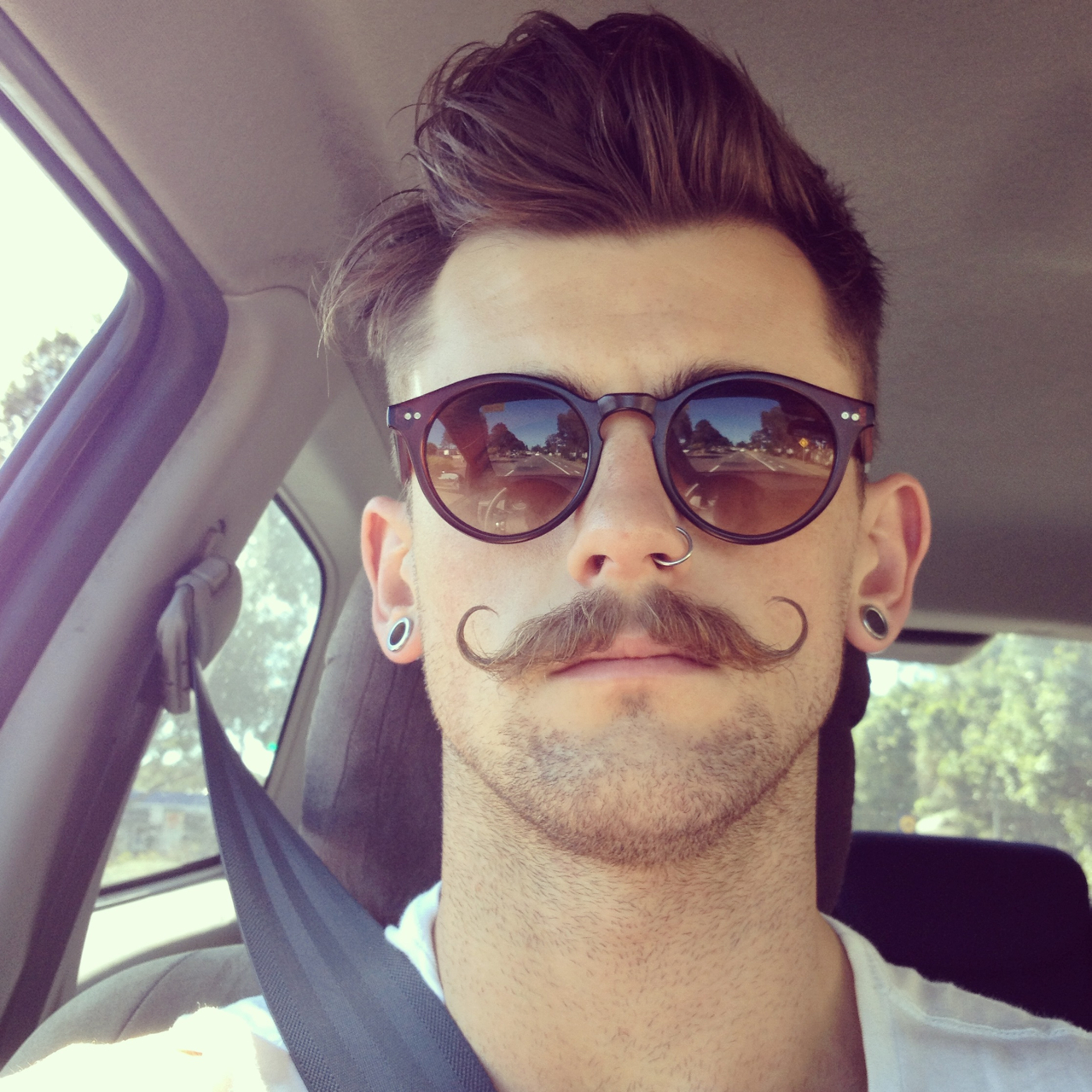 5. Handlebar mustache