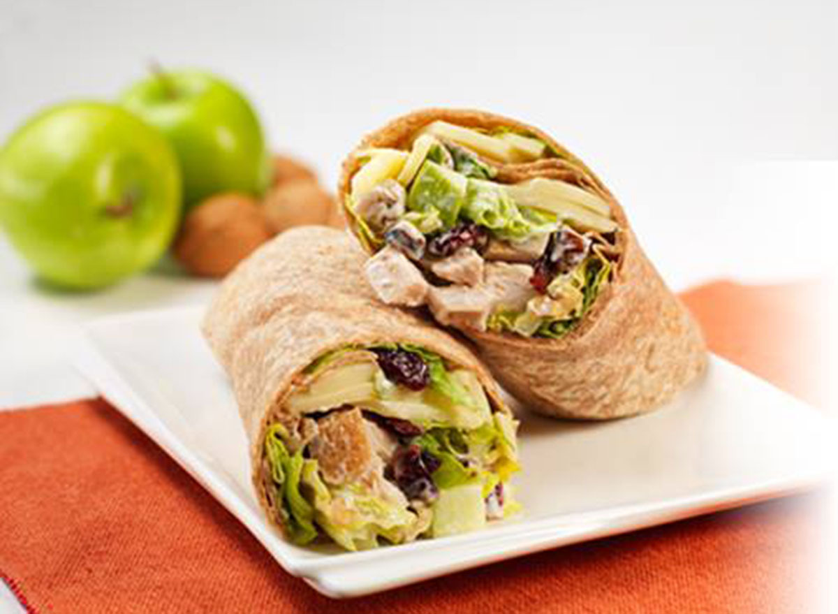 au bon pain sweet turkey wrap