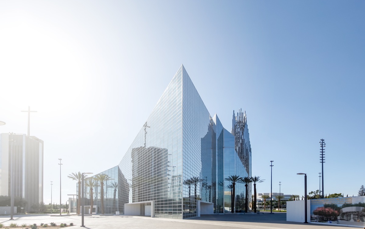 christ cathedral church, garden grove, california