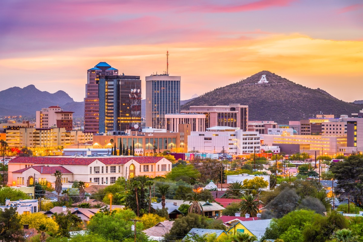 Tuscon skyline