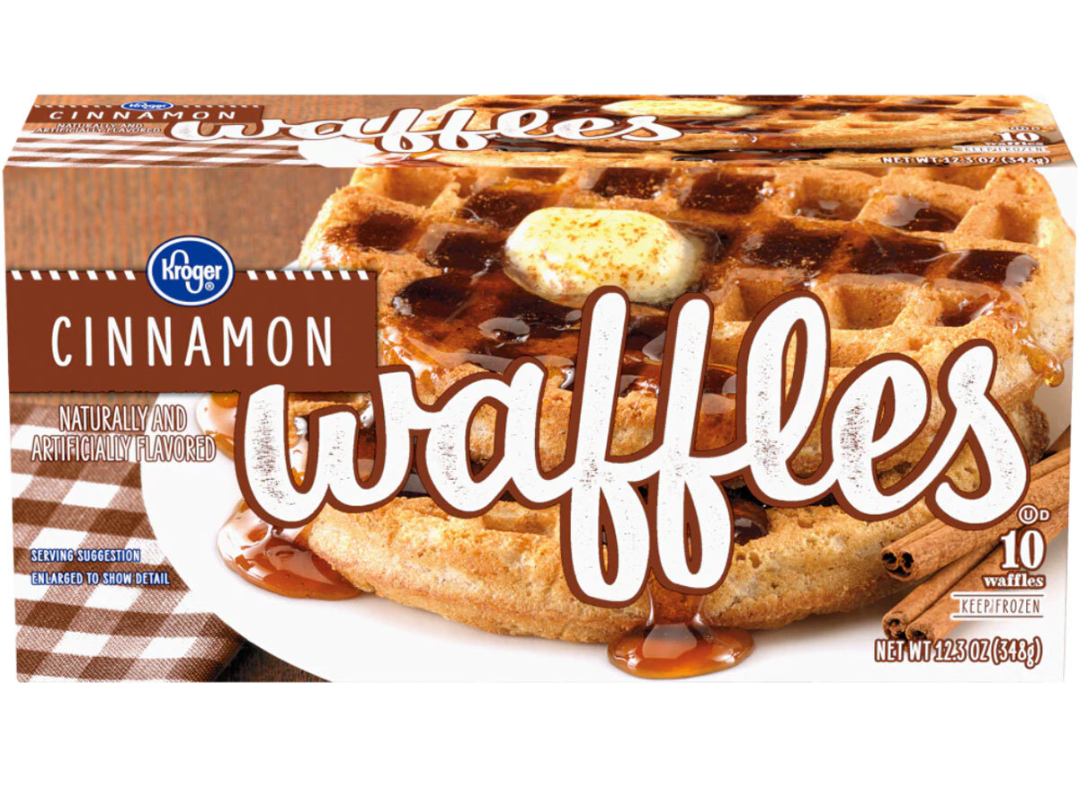 kroger cinnamon waffles