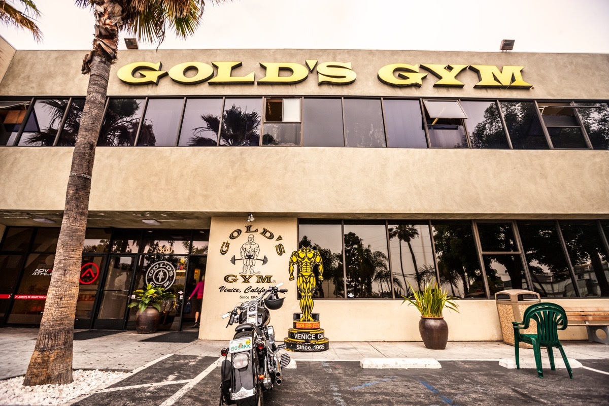 Legendary Gold's Gym, Venice, California, USA