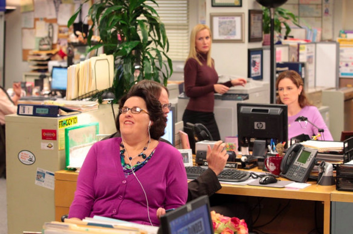 Phyllis in The Office