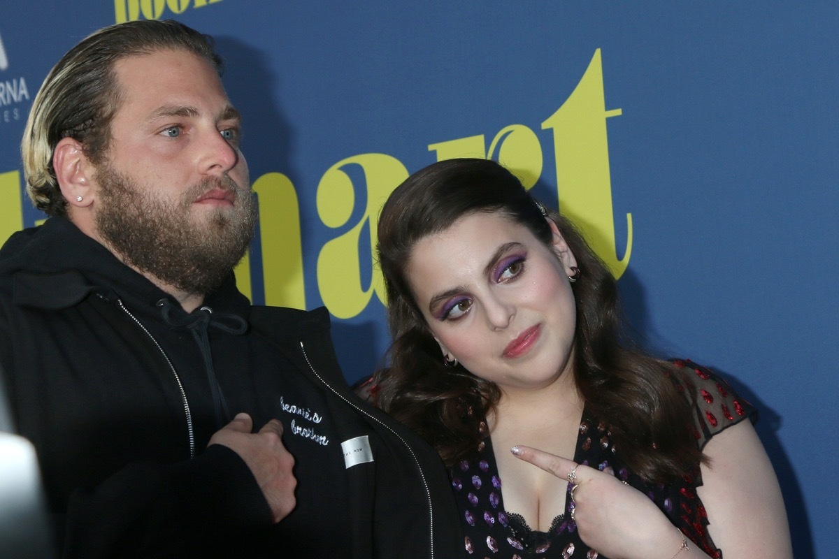 Jonah Hill and Beanie Feldstein