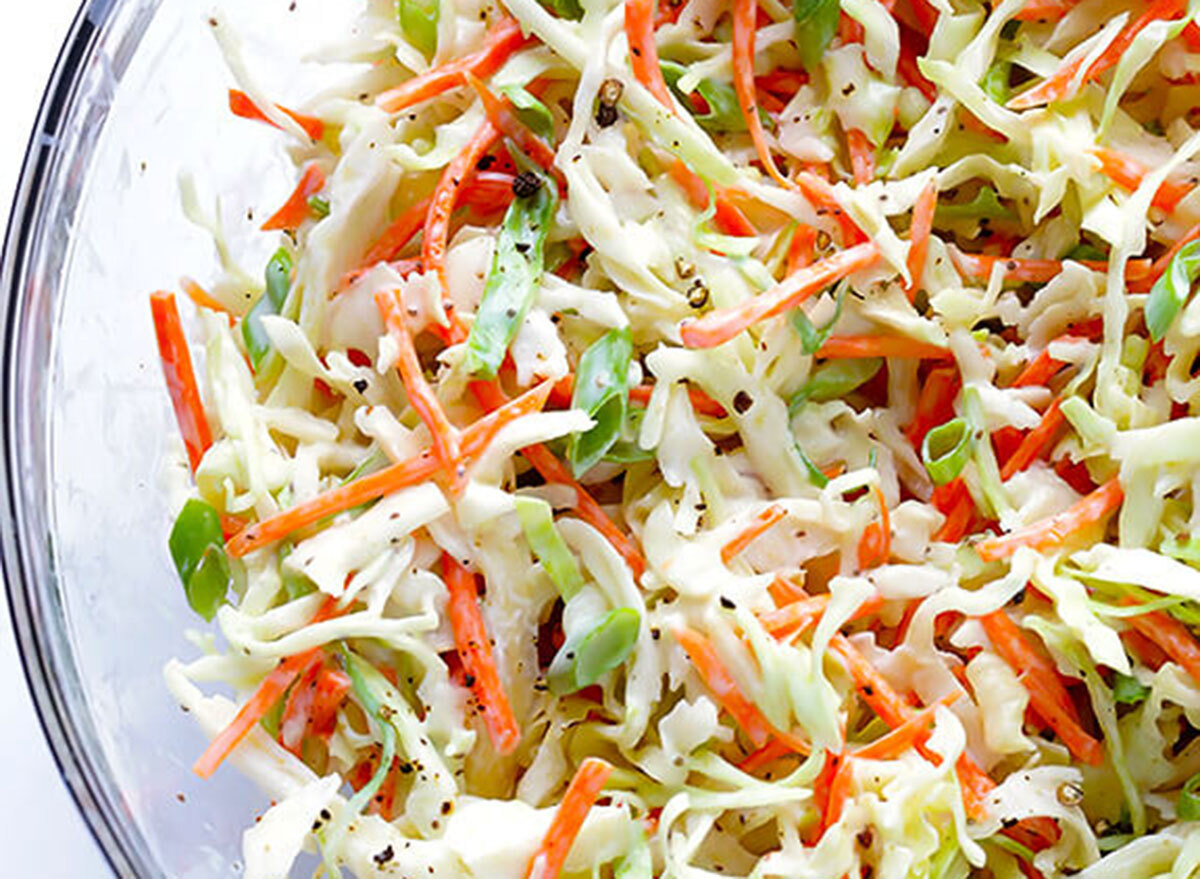 greek yogurt coleslaw