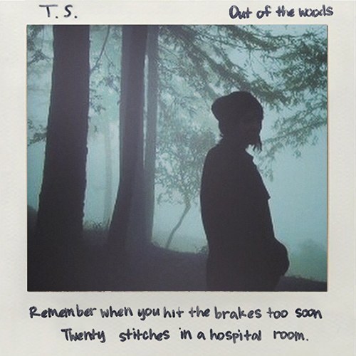 taylor swift out of the woods single cover