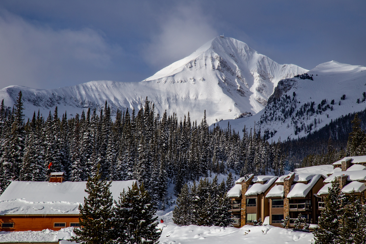 Lone Peak at Big Sky, Montana