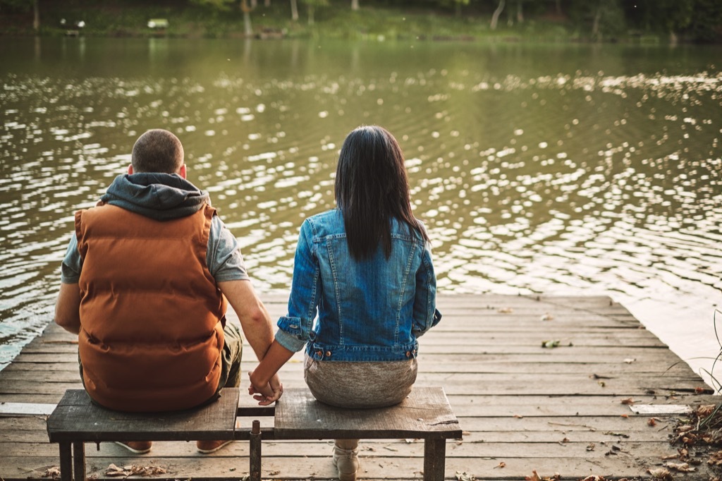 doing things in nature can help couples relax