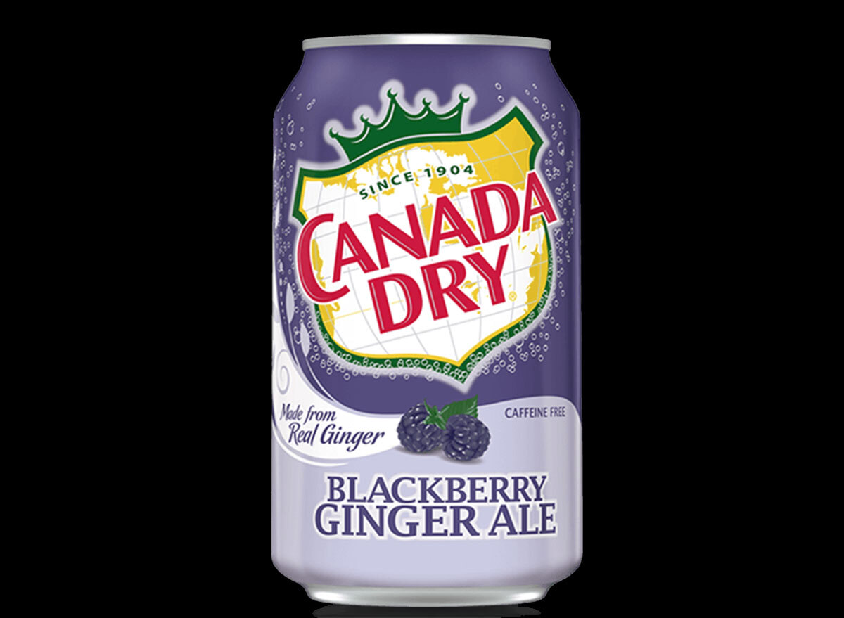 canada dry blackberry ginger ale can