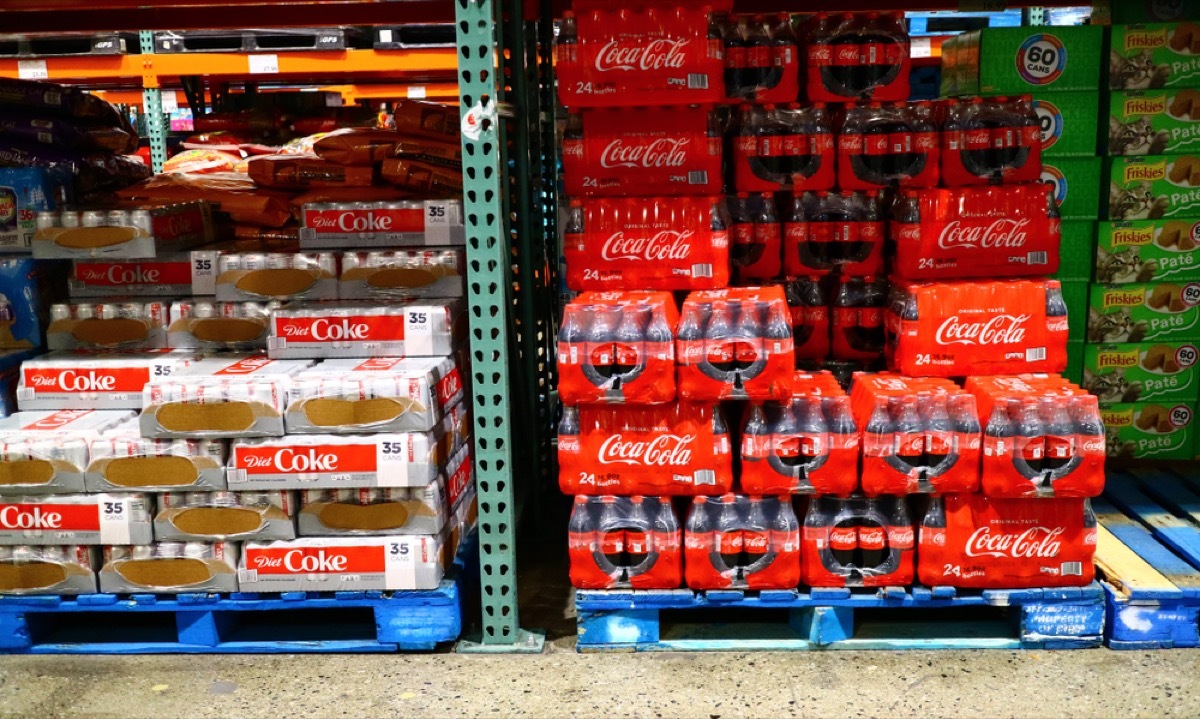 soda in bulk at costco