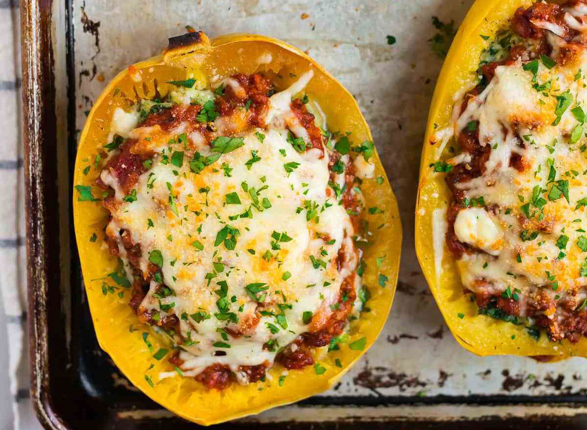 spaghetti squash lasagna