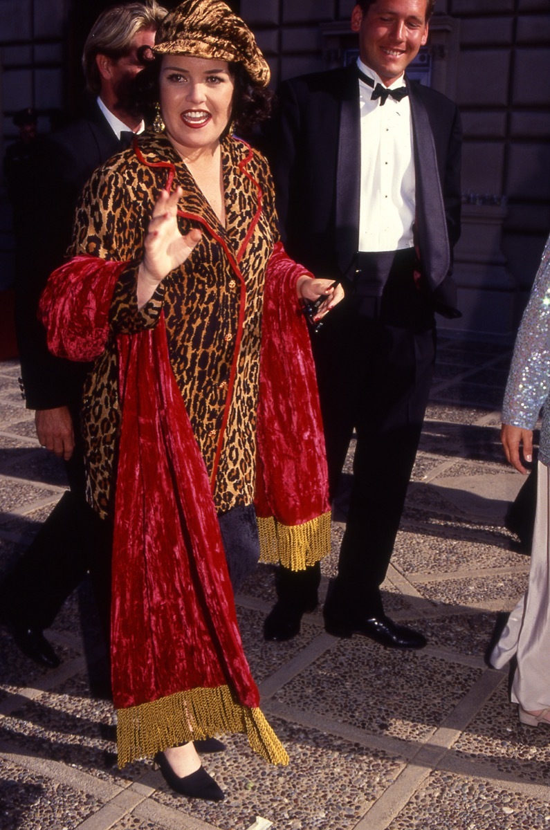 rosie o'donnell in 1990, vintage red carpet photos