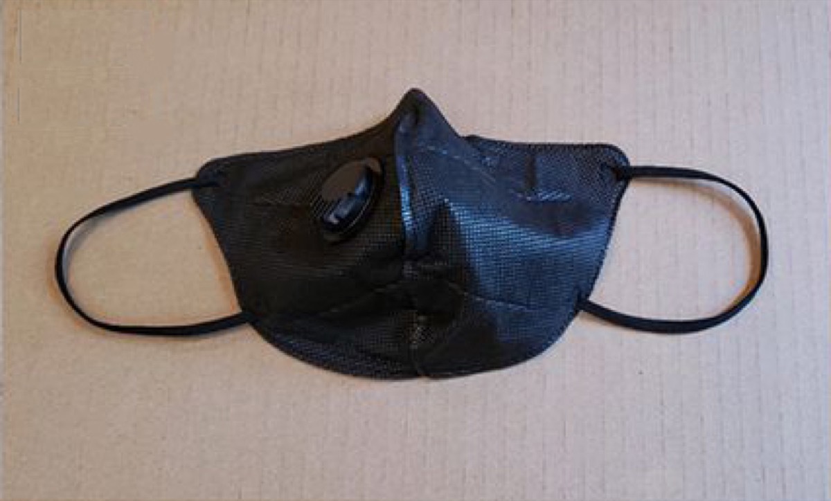 Valved N95 face mask