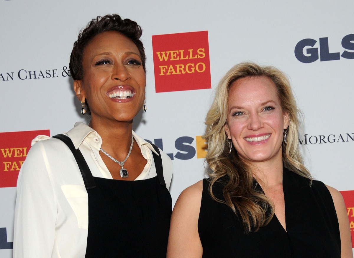 Robin Roberts and partner Amber Laign