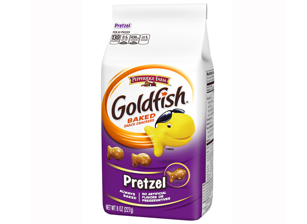 pepperidge farm goldfish baked snack crackers pretzel