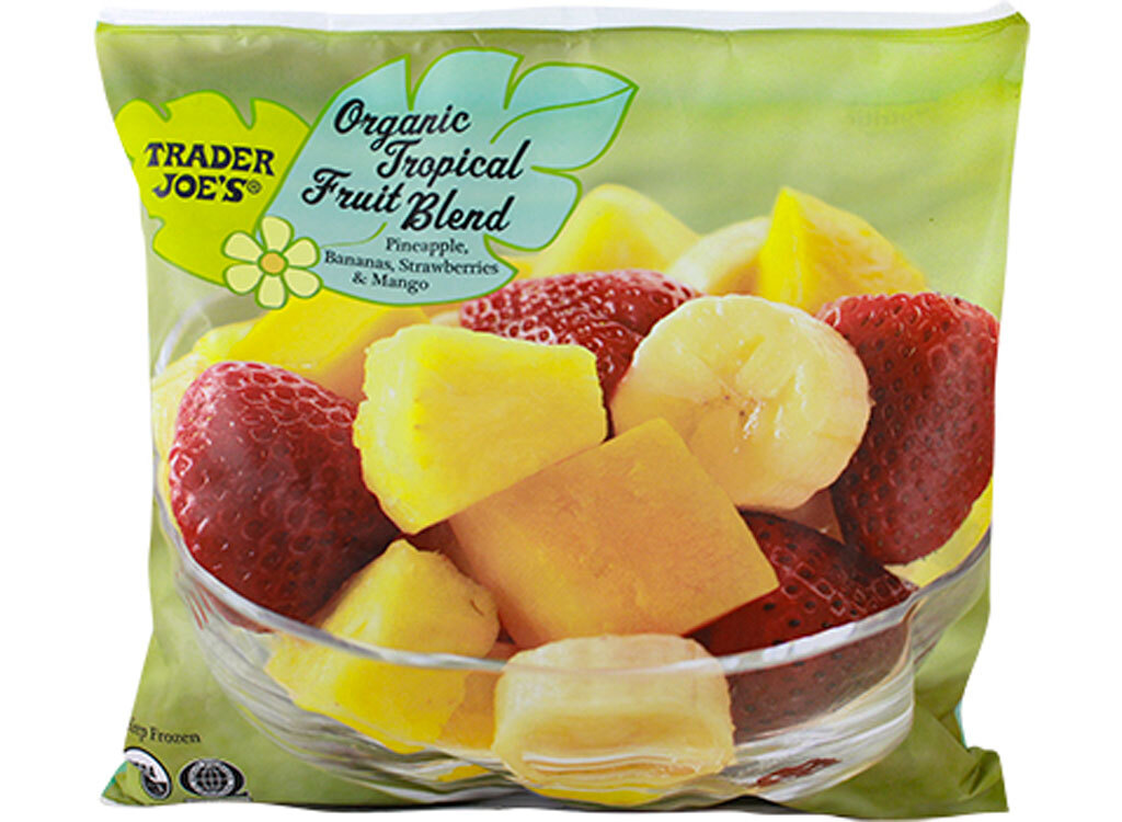 Trader joes organic tropical fruit blend