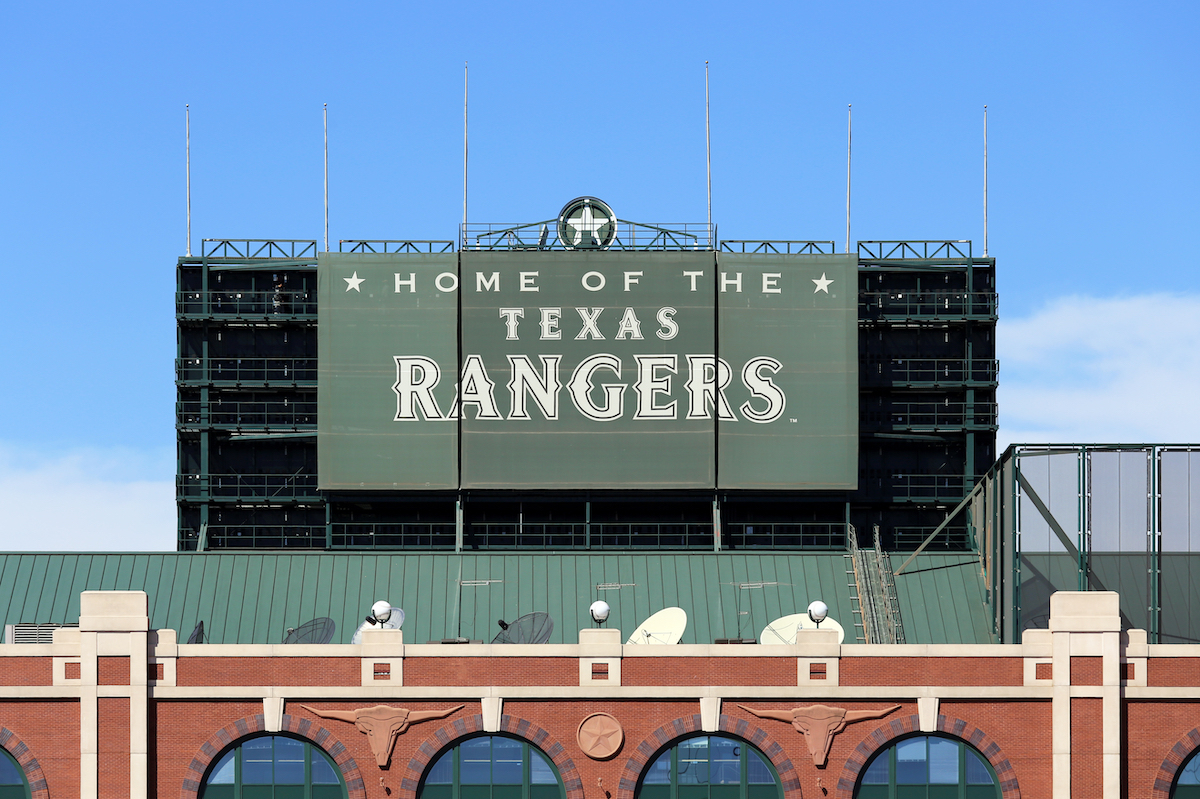 Globe Life Park, where the Texas Rangers play