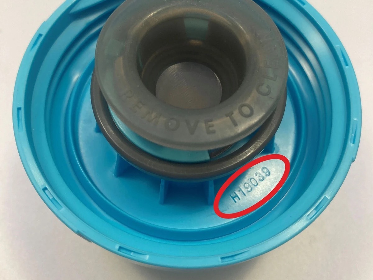 camelbak water bottle cap with code circled