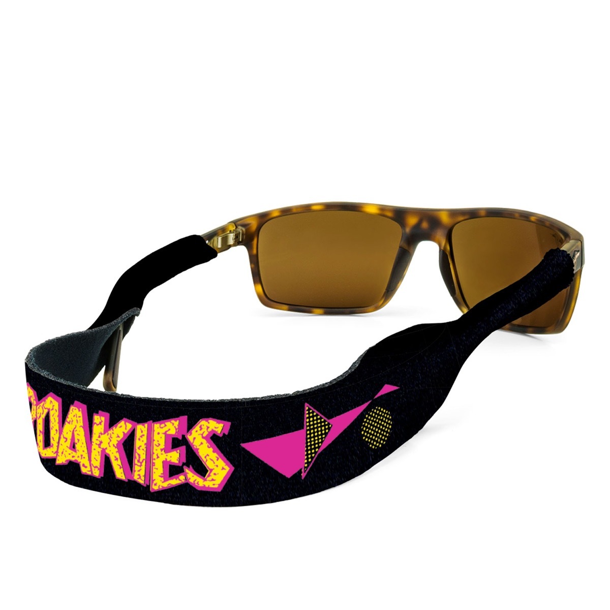 Croakies sunglass holders 1980s fashion