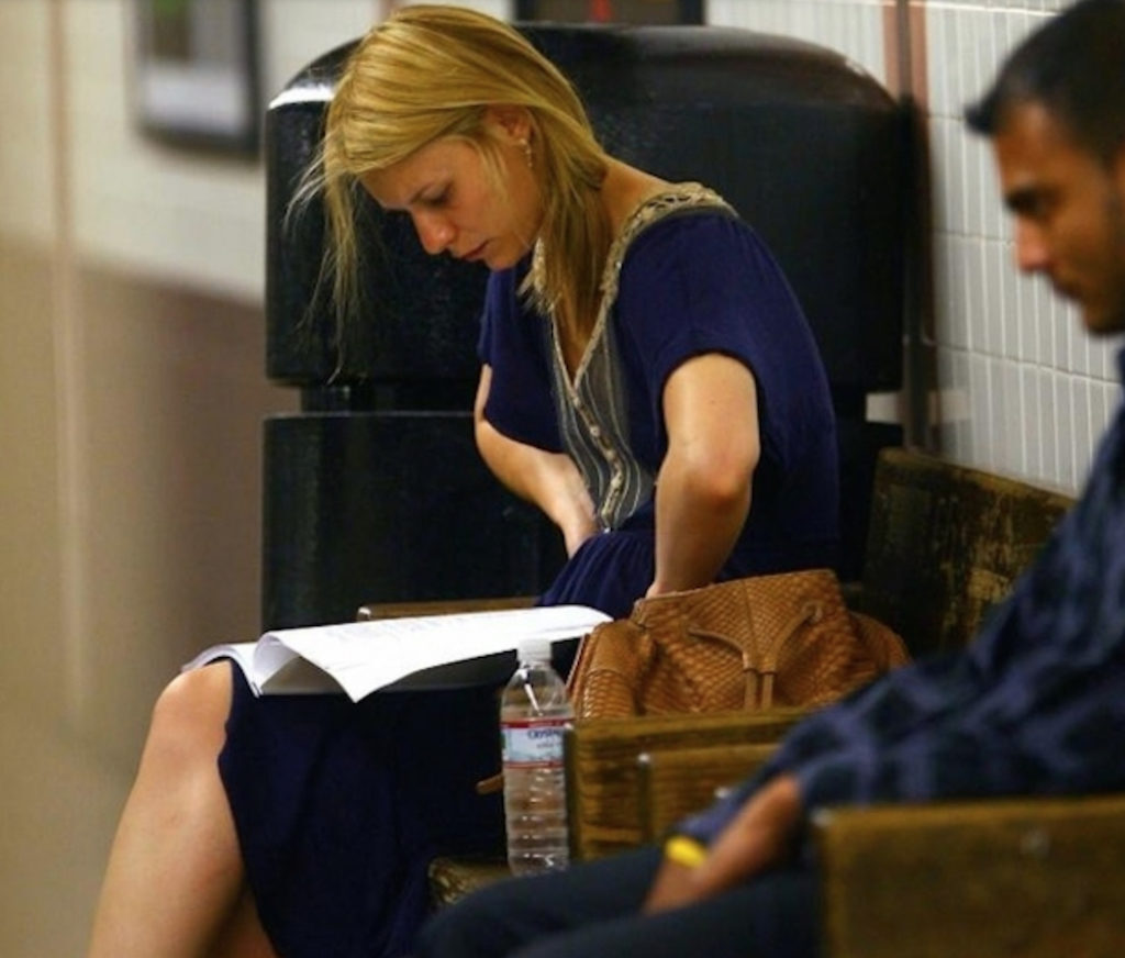 Claire Danes Celebrities Using Public Transportation