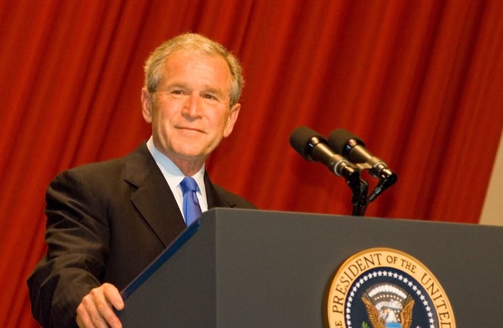 Former President George W Bush