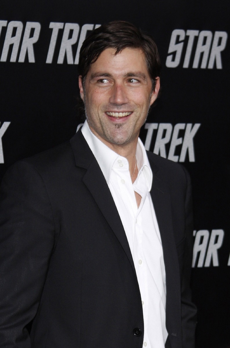 matthew fox on the red carpet