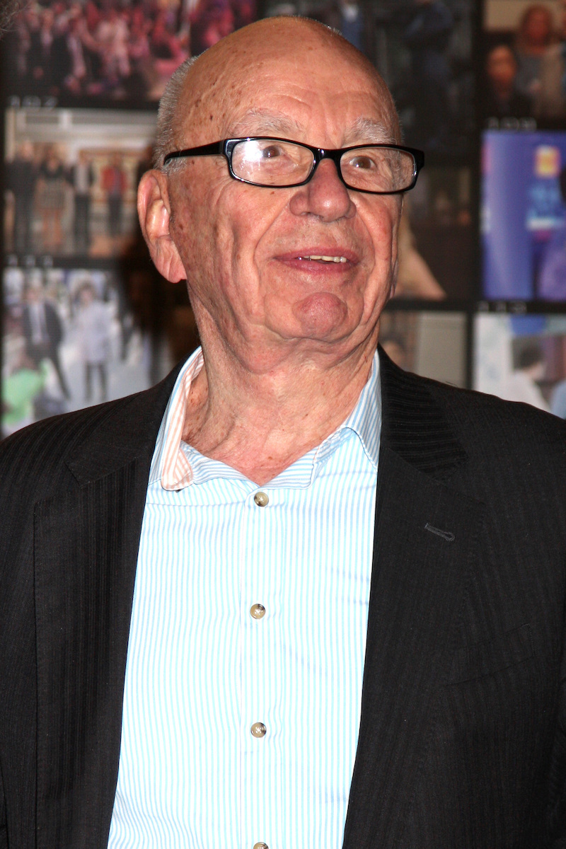 Rupert Murdoch at the 