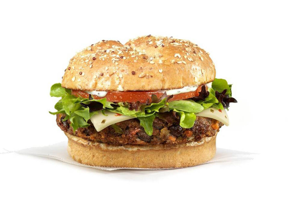 wendys black bean burger