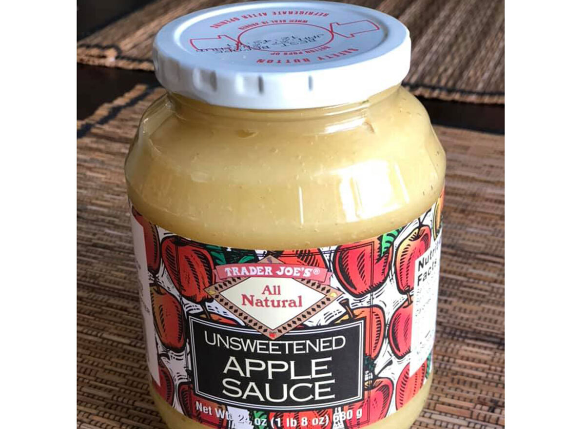 trader joe's breakfast apple sauce