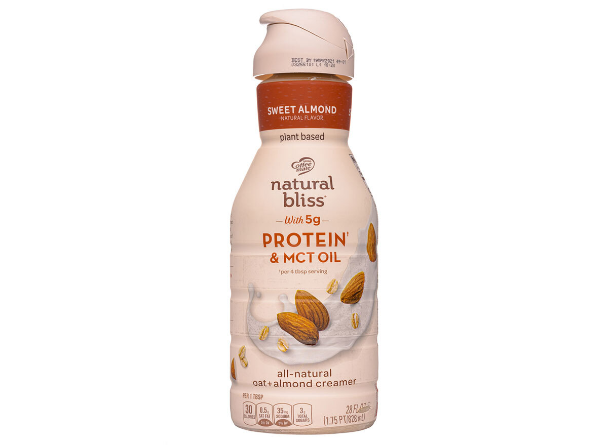 natural bliss sweet almond creamer