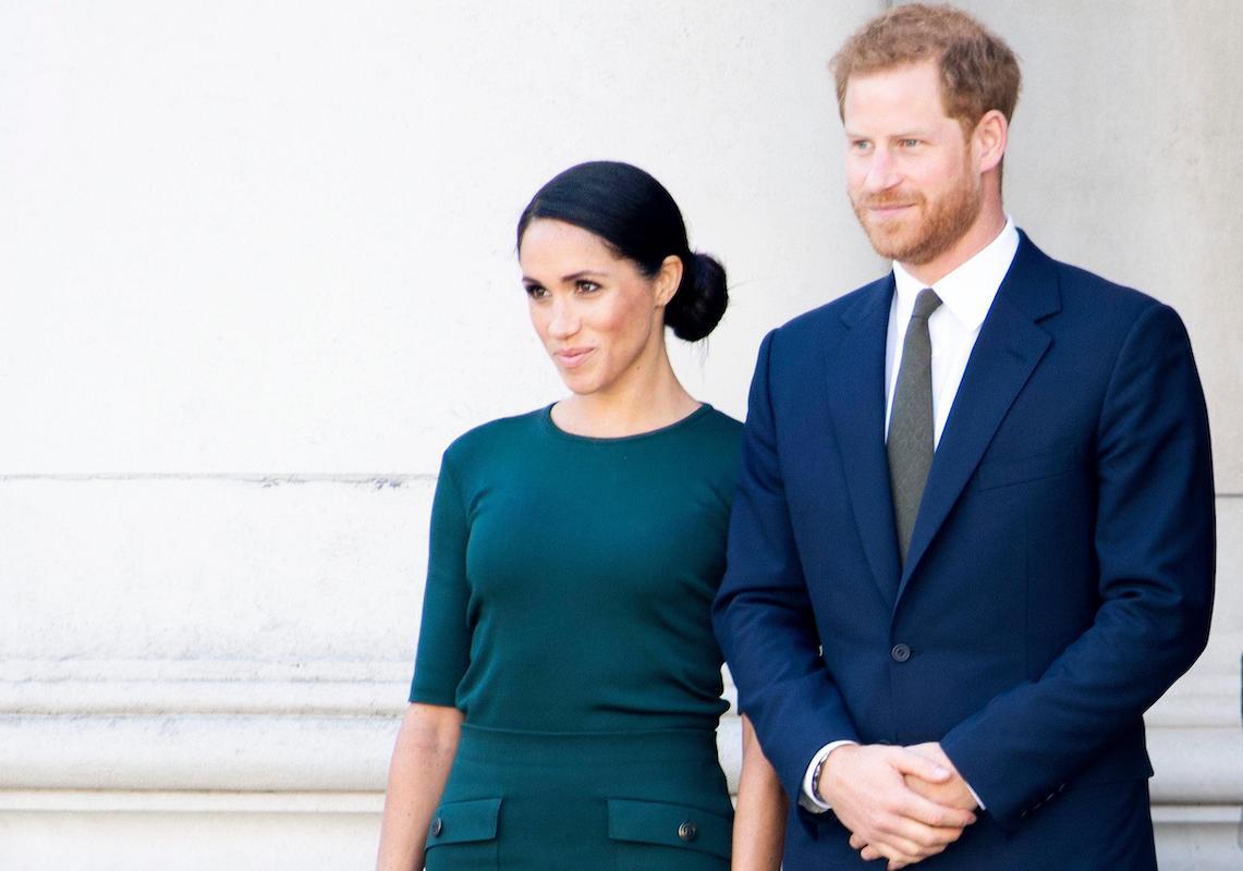 Prince Harry and Meghan, The Duke en Duchess of Sussex, arrive in Dublin, on the 1st of a 2 days visit to Dublin, 2018